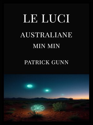 cover image of Le luci australiane Min Min
